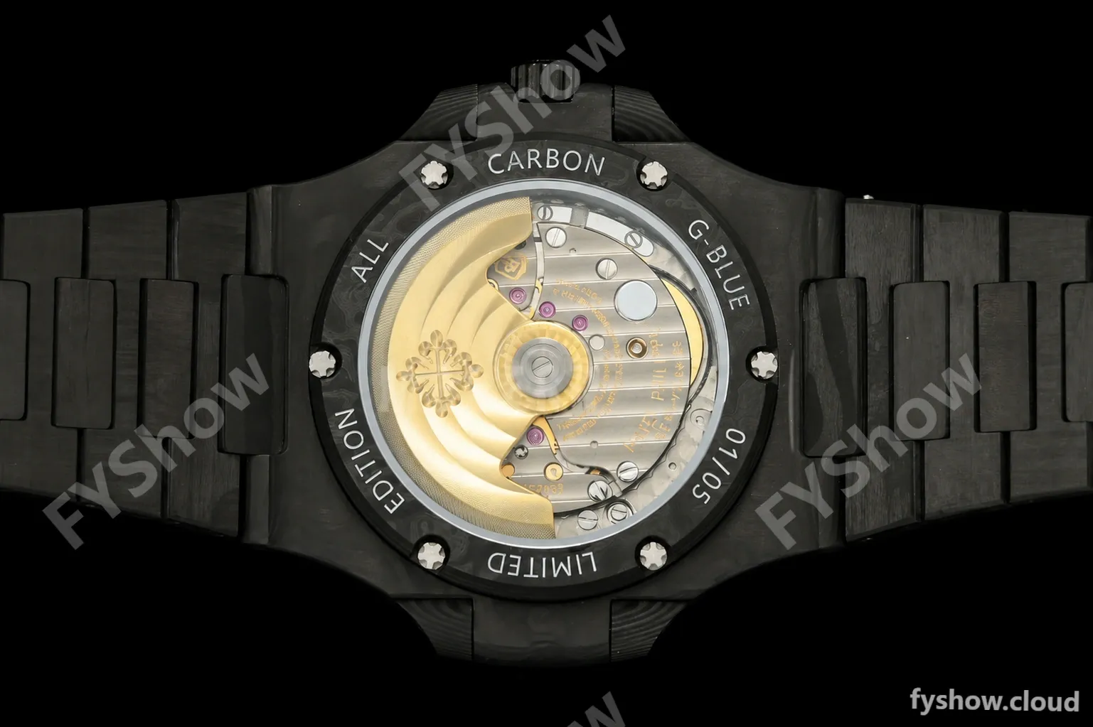 Patek Philippe - Nautilus DiW 5711 40mm All Carbon Monolith Black FC/FC Forged Carbon Dial DIWF A324CS - Image 6