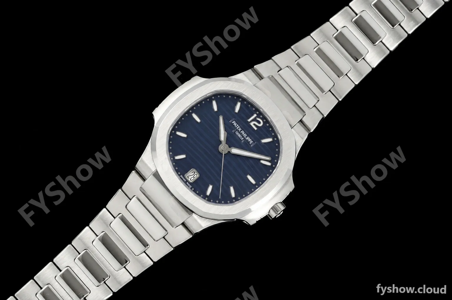 Patek Philippe - Nautilus Ladies 7118 35mm SS/SS Blue Dial 3KF DD324 - Image 3