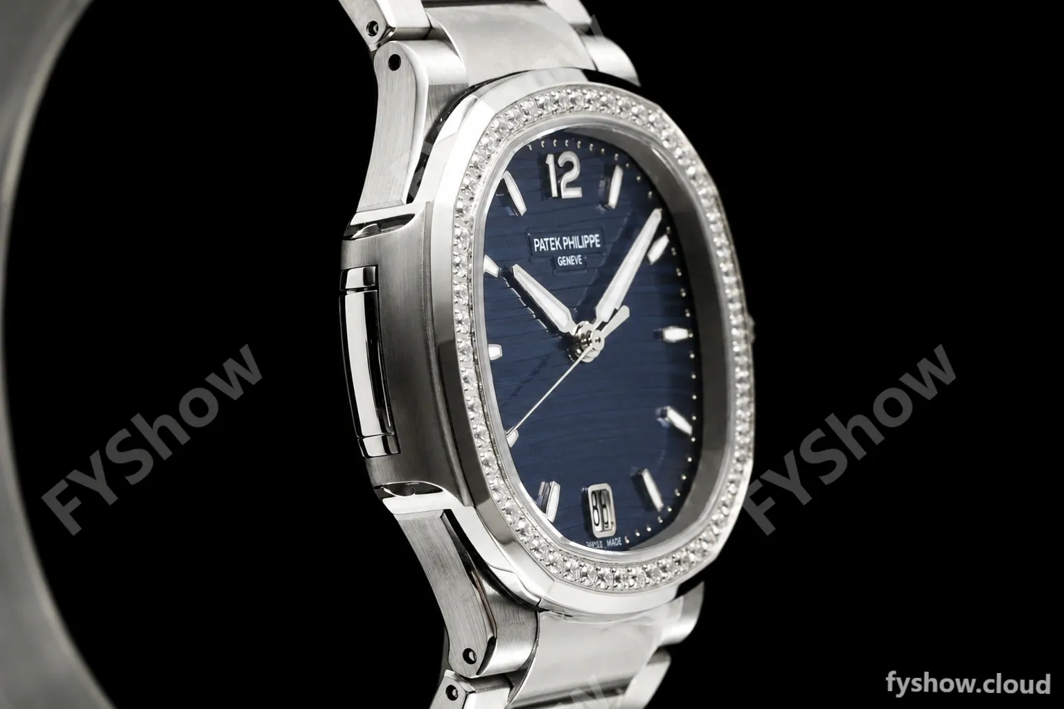 Patek Philippe - Nautilus Ladies 7118 35mm SS/SS Blu/Stk Diamonod 3KF DD324 - Image 23