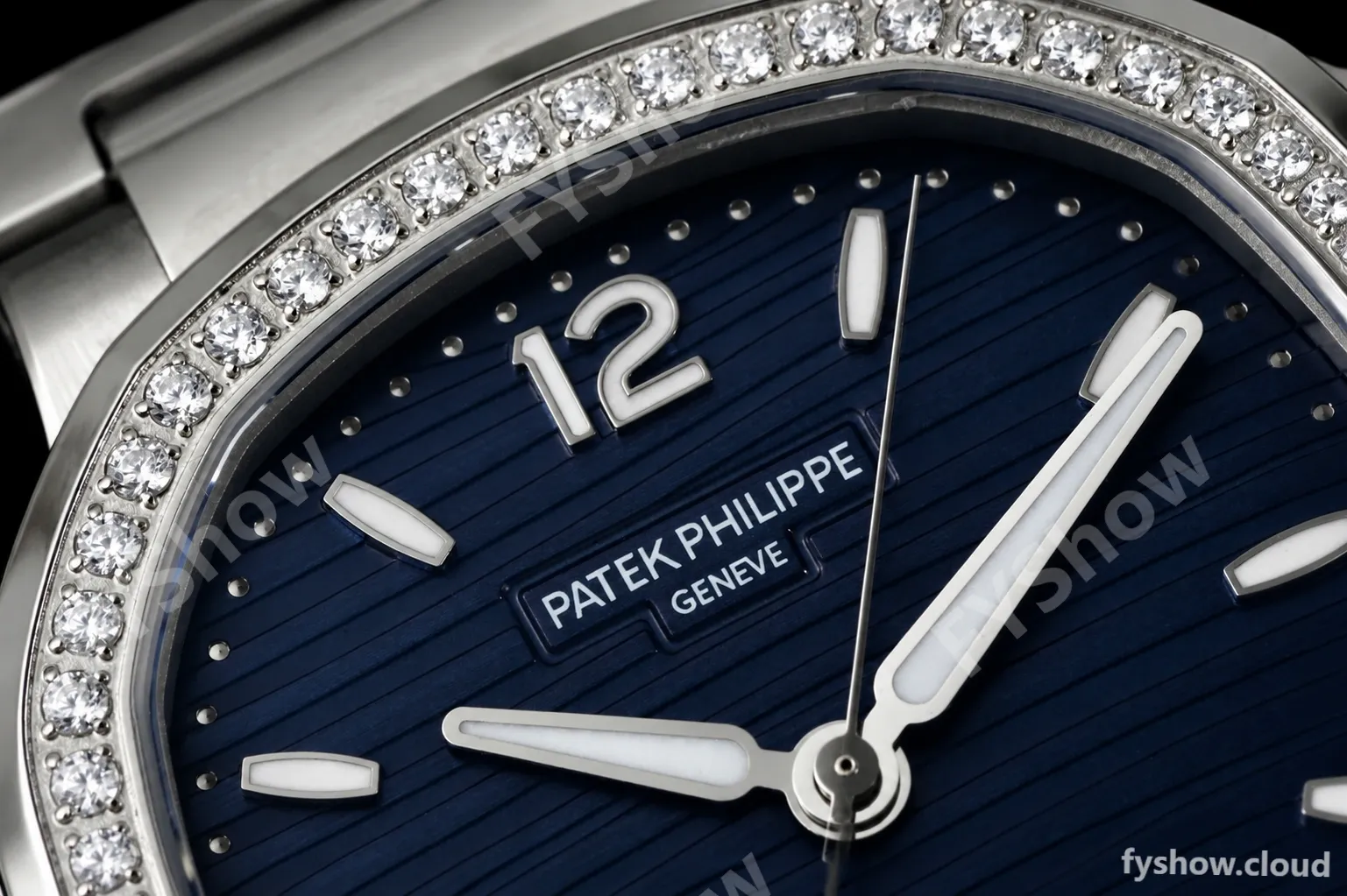 Patek Philippe - Nautilus Ladies 7118 35mm SS/SS Blu/Stk Diamonod 3KF DD324 - Image 20