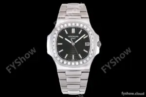 Patek Philippe - Nautilus Automatic 40mm 5711/1300A SS/SS Diamond Green Dial DDF DD330
