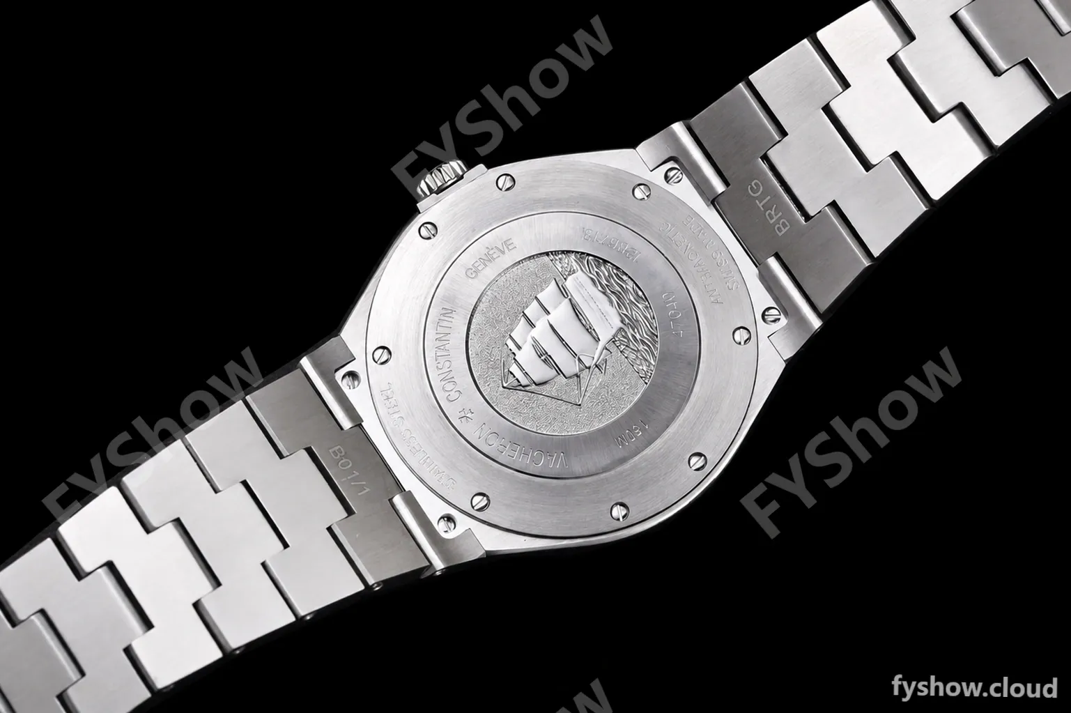 Vacheron Constantin - Overseas 47040 42mm SS/SS Black PPF A1226 - Image 9