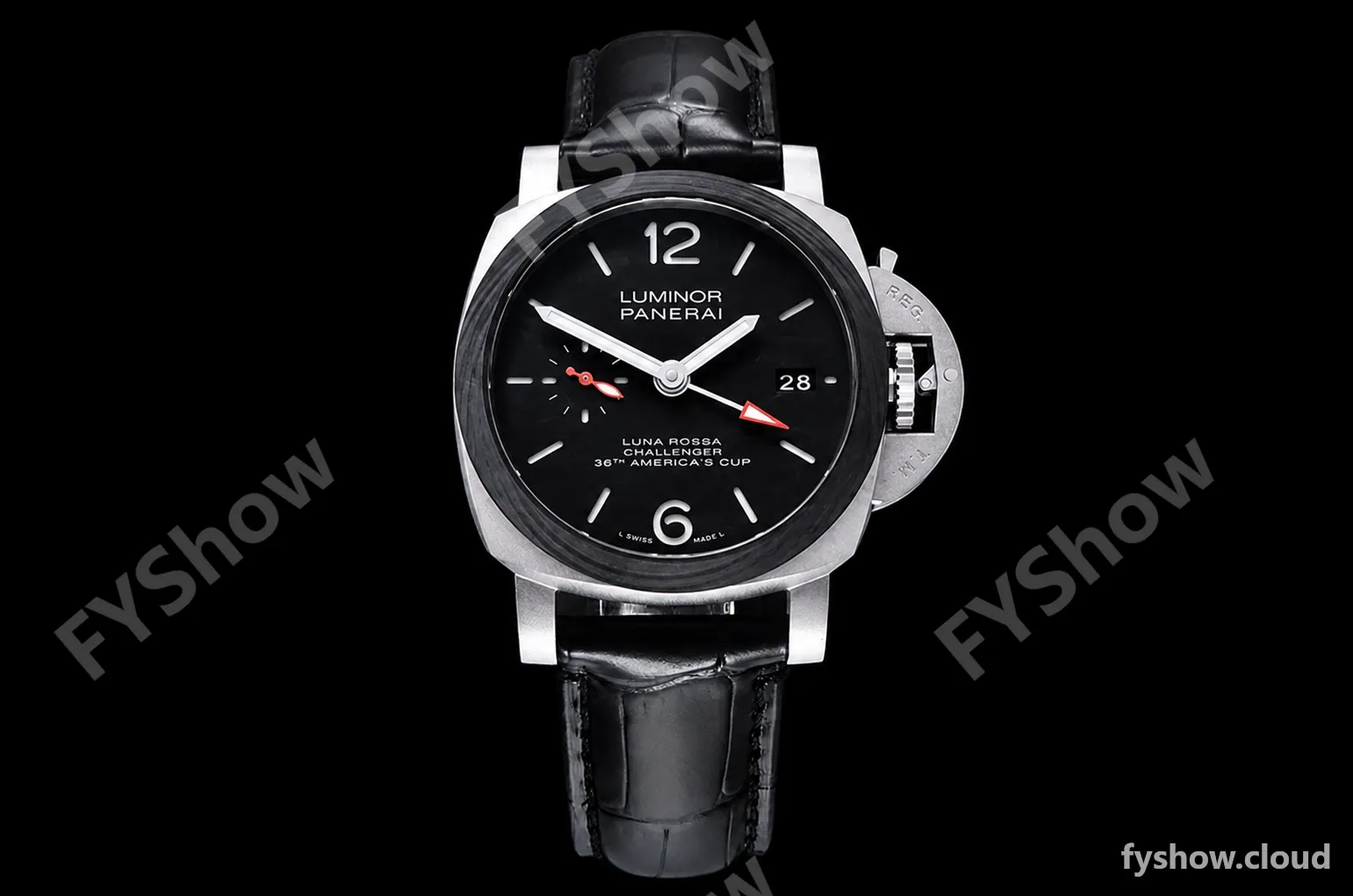 Panerai - PAM1096 Lum. Luna Rossa GMT TI/LE Blk VSF P9010