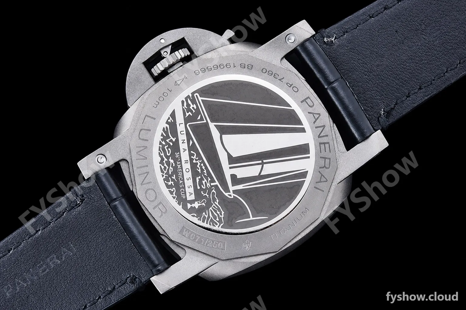 Panerai - PAM1096 Lum. Luna Rossa GMT TI/LE Blk VSF P9010 - Image 17