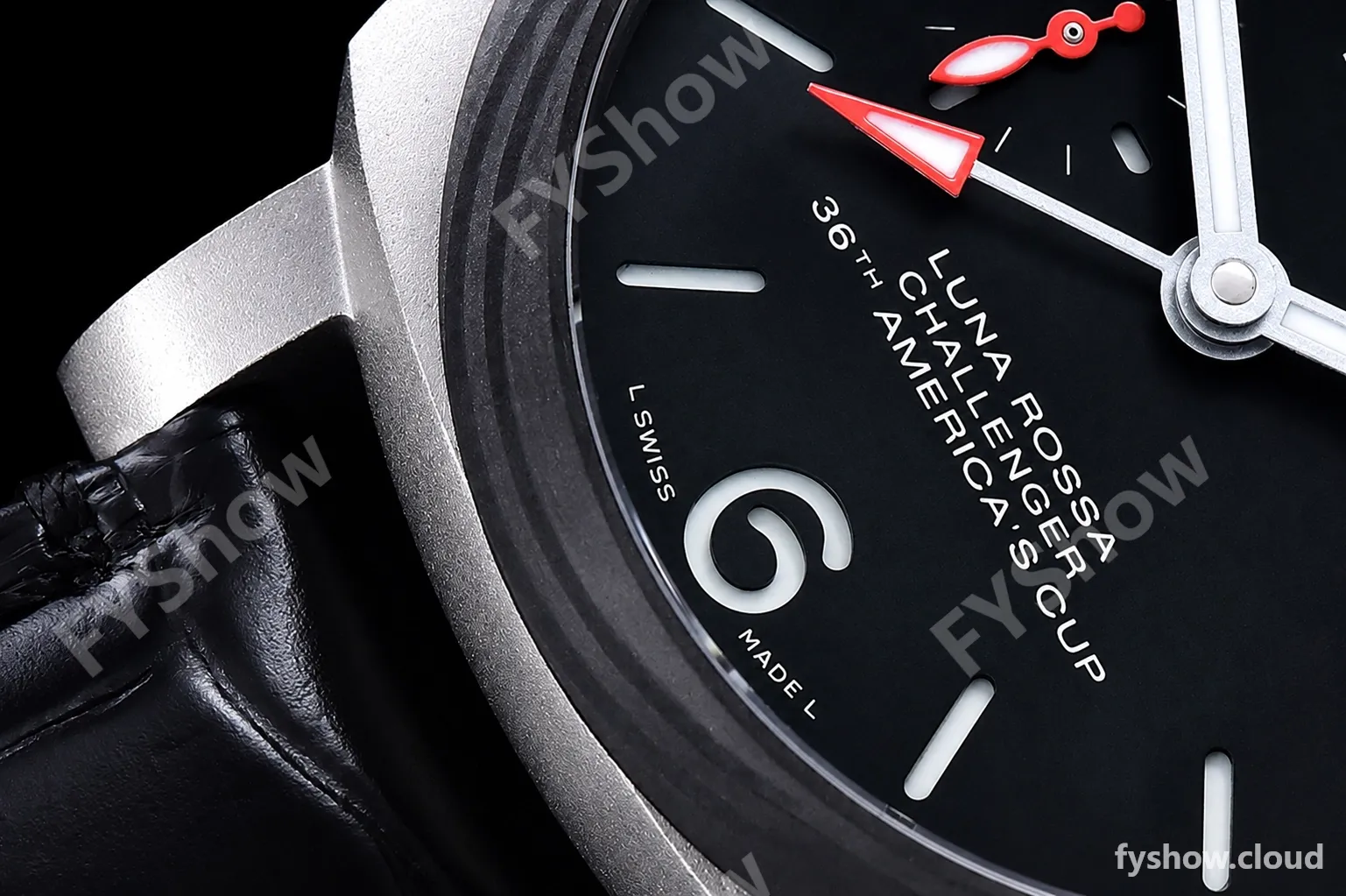 Panerai - PAM1096 Lum. Luna Rossa GMT TI/LE Blk VSF P9010 - Image 7