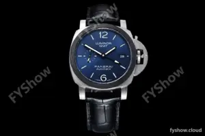 Panerai - PAM1279 Lum. GMT TI/LE Blue VSF P9010
