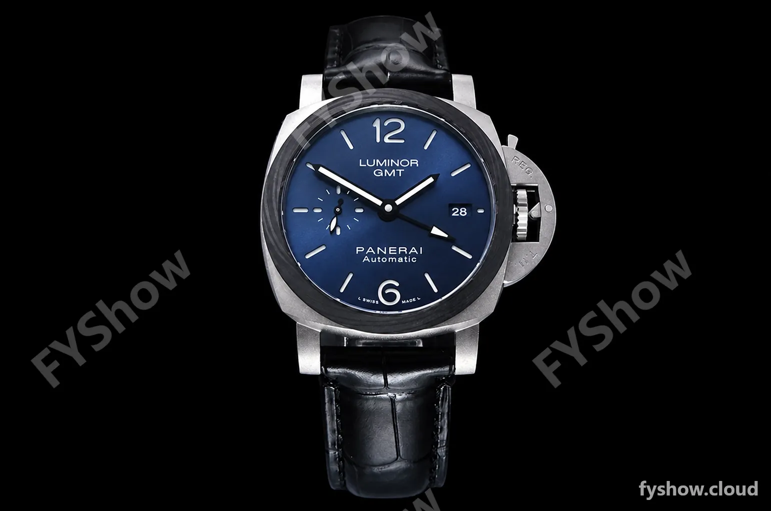 Panerai - PAM1279 Lum. GMT TI/LE Blue VSF P9010