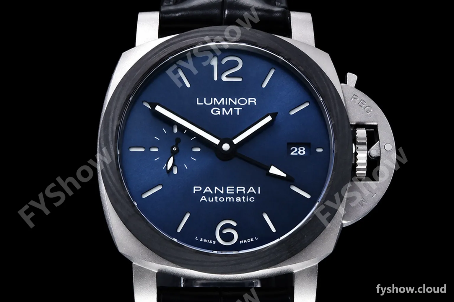 Panerai - PAM1279 Lum. GMT TI/LE Blue VSF P9010 - Image 2