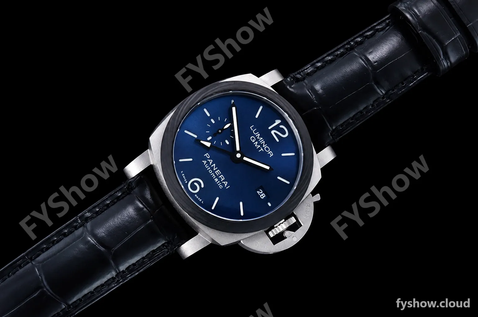 Panerai - PAM1279 Lum. GMT TI/LE Blue VSF P9010 - Image 3