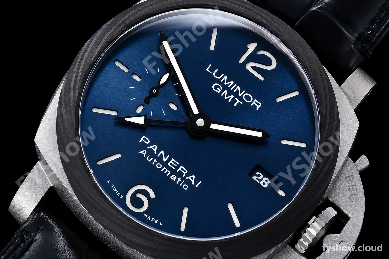 Panerai - PAM1279 Lum. GMT TI/LE Blue VSF P9010 - Image 5