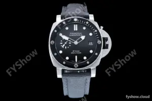 Panerai - Submersible QuarantaQuattro 44mm SS/NY Anth VSF P900