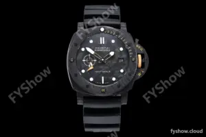 Panerai - Pam1324 Submersible GMT Carbotech CA/RU Car VSF P9011