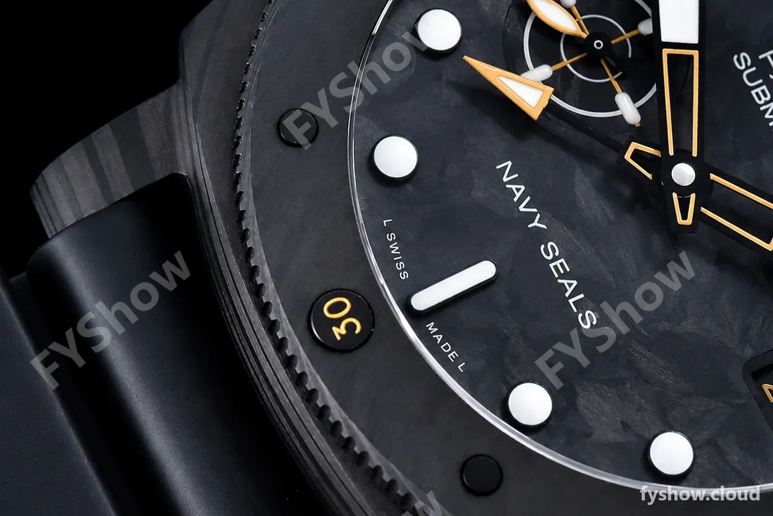 Panerai - Pam1324 Submersible GMT Carbotech CA/RU Car VSF P9011 - Image 7