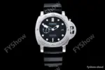 Panerai - PAM1229 Submersible Quaranta 44mm SS/RU Blk VSF P900