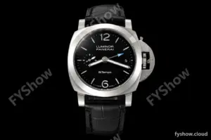 Panerai - PAM1365 Luminor Quaranta BiTempo GMT 40mm SS/LE Black VSF P900