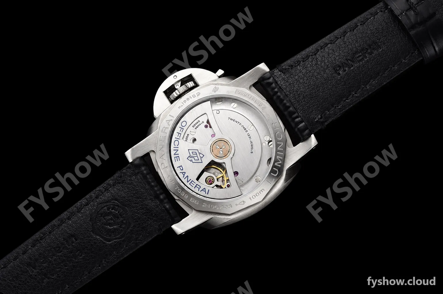 Panerai - PAM1365 Luminor Quaranta BiTempo GMT 40mm SS/LE Black VSF P900 - Image 16