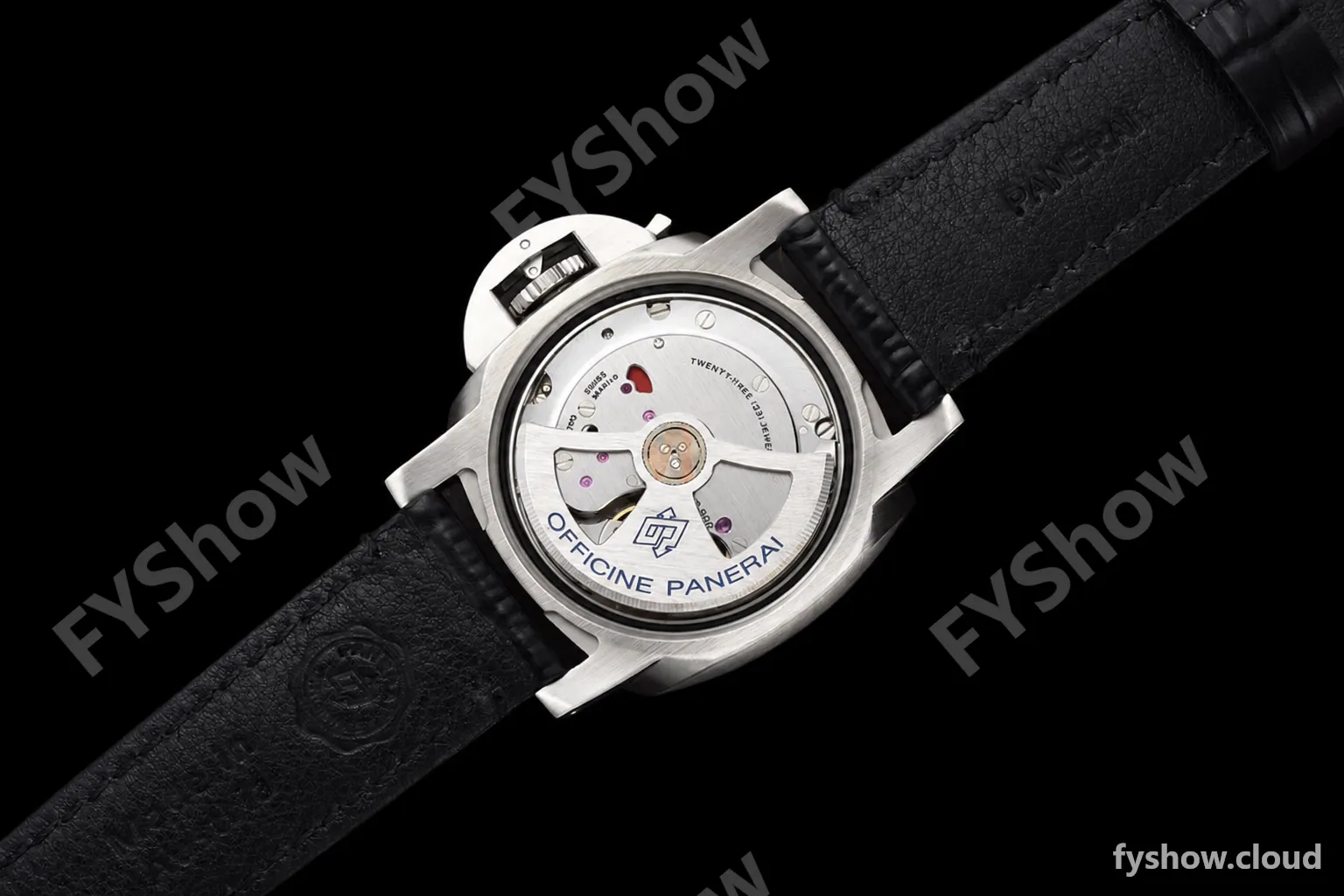 Panerai - PAM1365 Luminor Quaranta BiTempo GMT 40mm SS/LE Black VSF P900 - Image 17