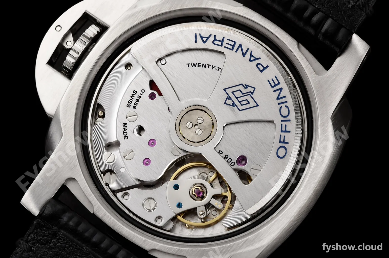 Panerai - PAM1365 Luminor Quaranta BiTempo GMT 40mm SS/LE Black VSF P900 - Image 18
