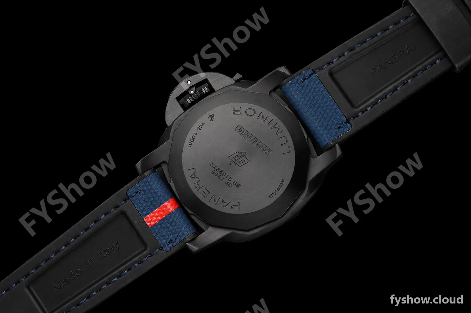 Panerai - PAM1408 Luminor Quaranta Luna Rossa 40mm DLC/RU Blue VSF P900 - Image 21