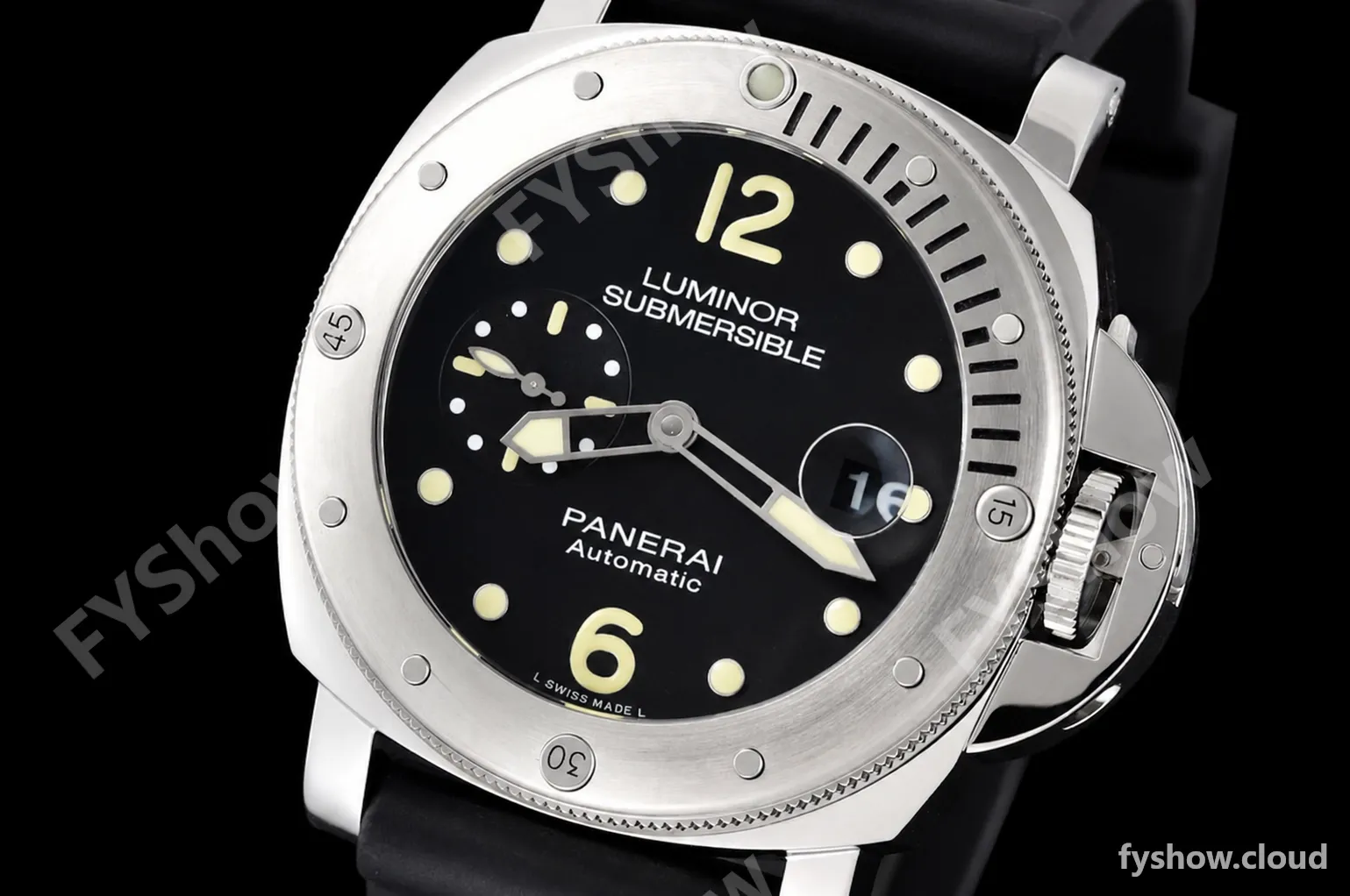 Panerai - PAM1024 Luminor Submersible Automatic Acciaio 44mm SS/RU Black VSF P900 - Image 5