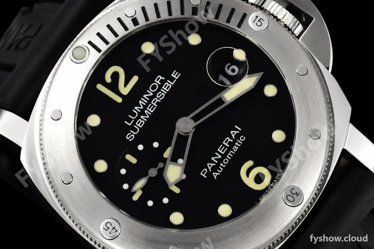 Panerai - PAM1024 Luminor Submersible Automatic Acciaio 44mm SS/RU Black VSF P900 - Image 6