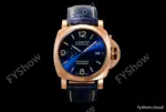 Panerai - PAM1114 Luminor Marina Automatic 44mm RG/LE Blue VSF P9010