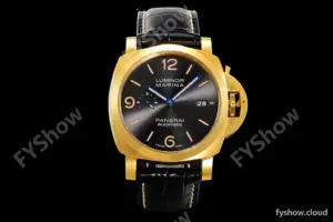 Panerai - PAM1115 Luminor Marina Automatic 44mm YG/LE Grey VSF P9010
