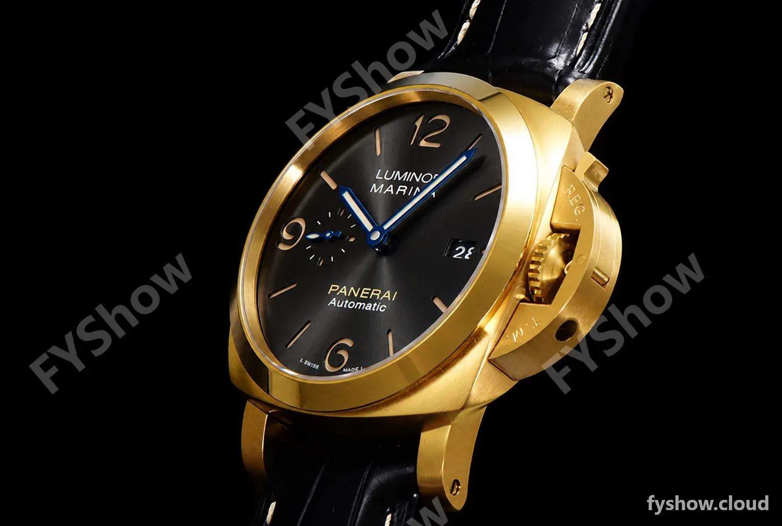 Panerai - PAM1115 Luminor Marina Automatic 44mm YG/LE Grey VSF P9010 - Image 6