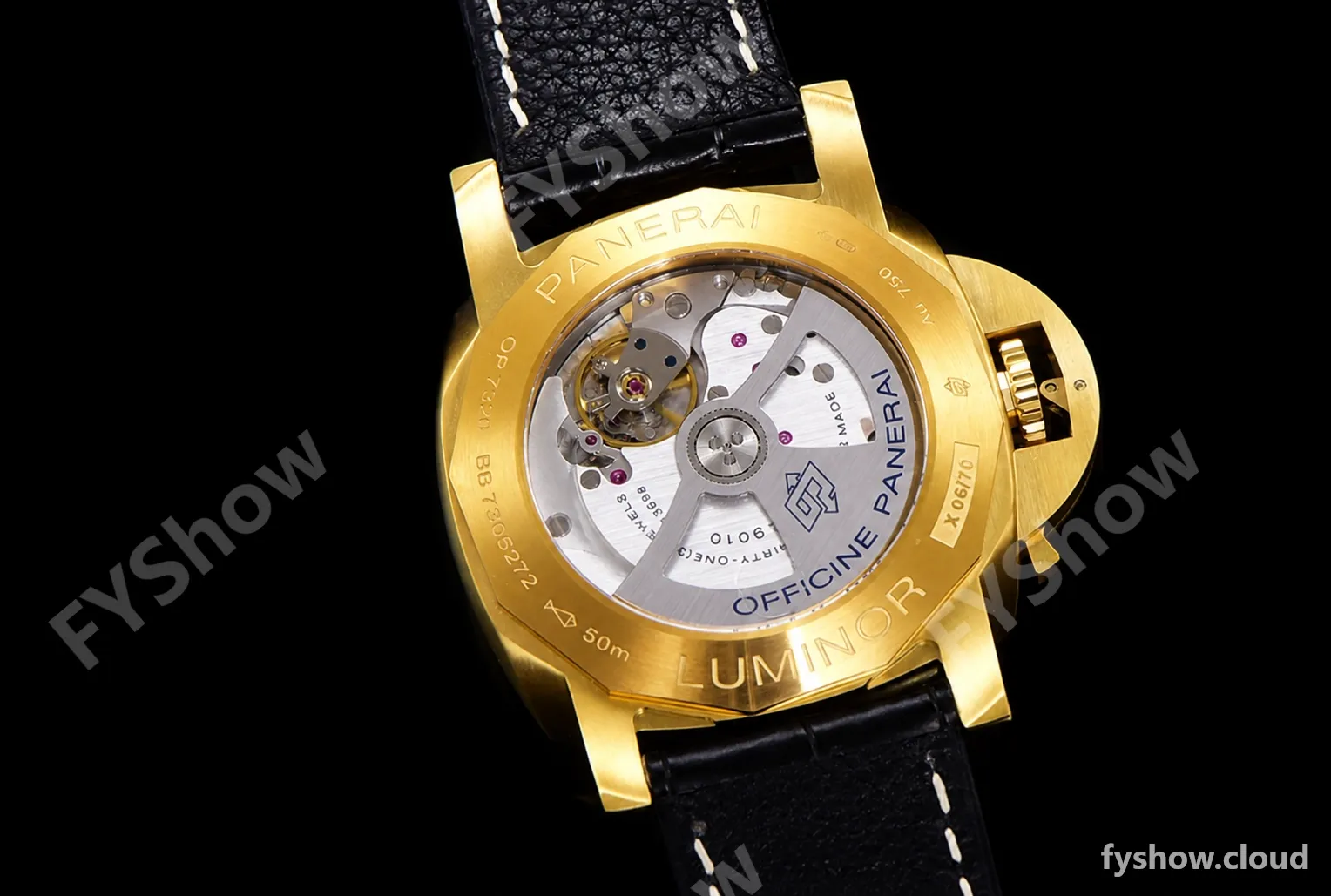 Panerai - PAM1115 Luminor Marina Automatic 44mm YG/LE Grey VSF P9010 - Image 9