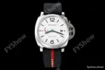 Panerai - PAM1381 Luminor Due Luna Rossa 42mm SS/RU White VSF P900