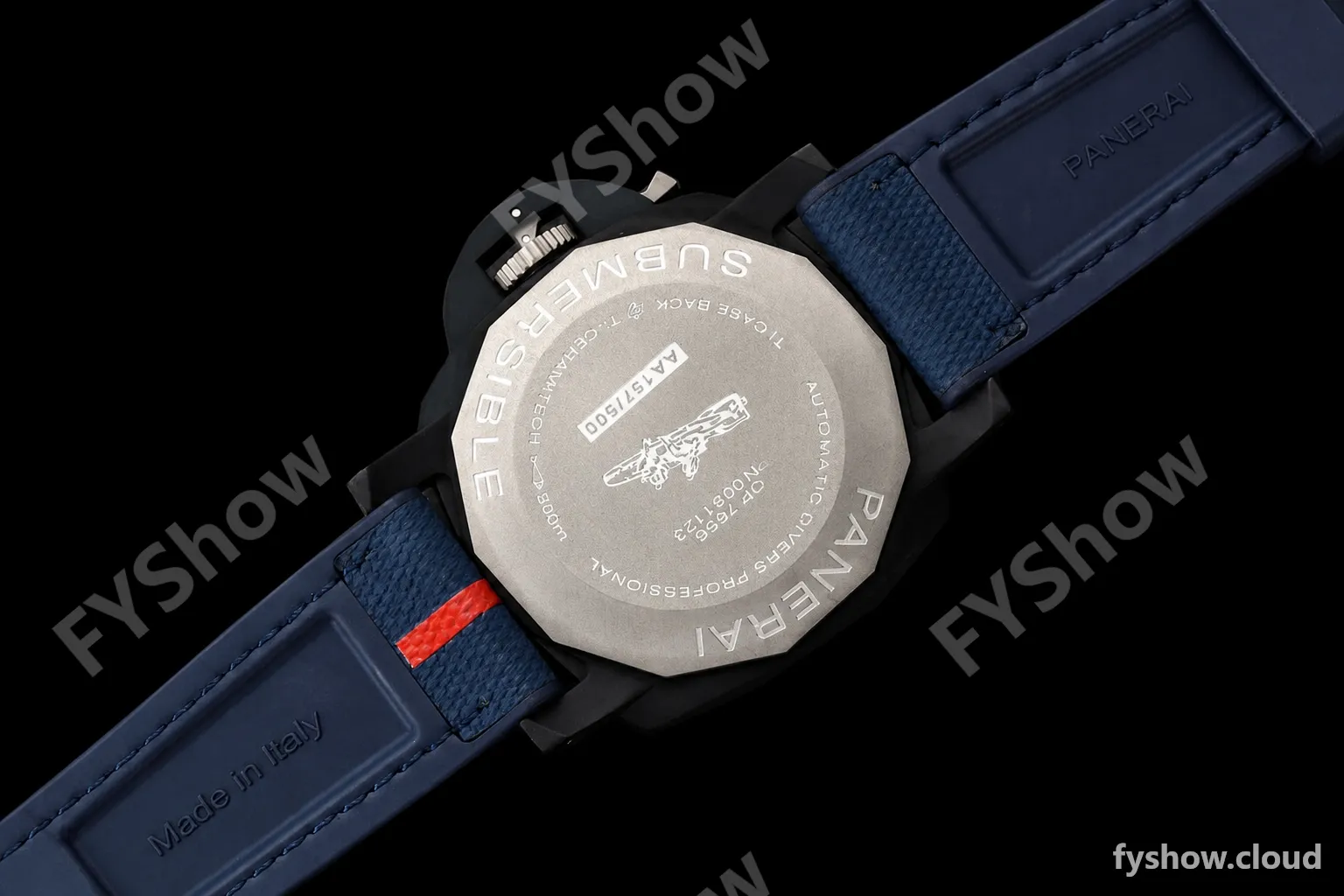 Panerai - PAM1466 Submersible QuarantaQuattro Luna Rossa 44mm CER/RU Blue VSF P900 - Image 19