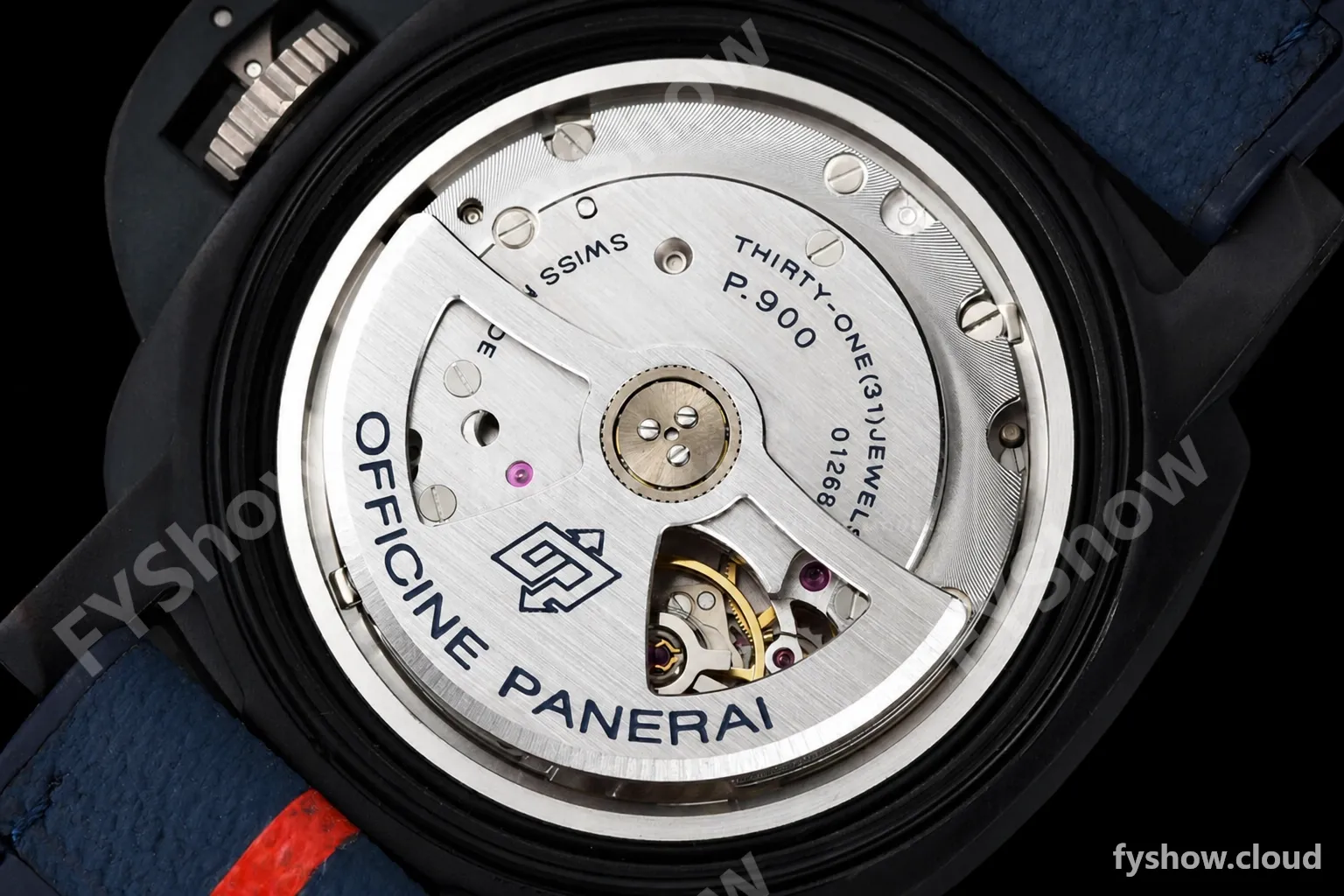 Panerai - PAM1466 Submersible QuarantaQuattro Luna Rossa 44mm CER/RU Blue VSF P900 - Image 21