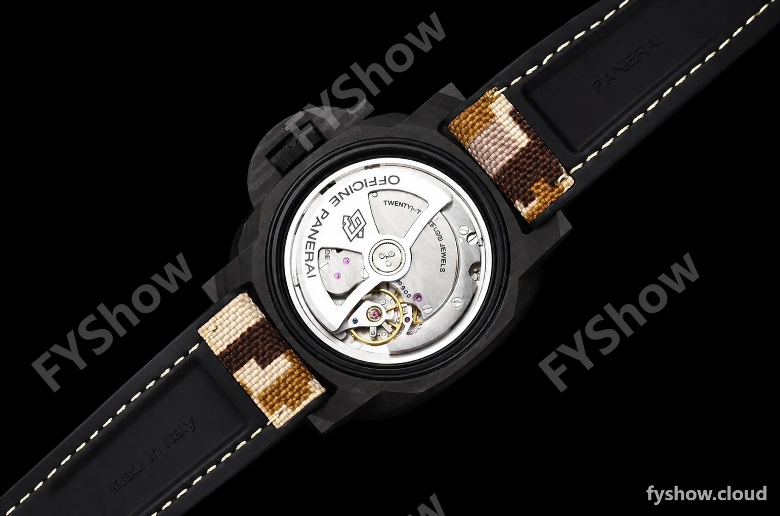 Panerai - PAM1513 Submersible QuarantaQuattro GMT Navy SEALs 44mm CAB/RU G-Black VSF P900 - Image 19