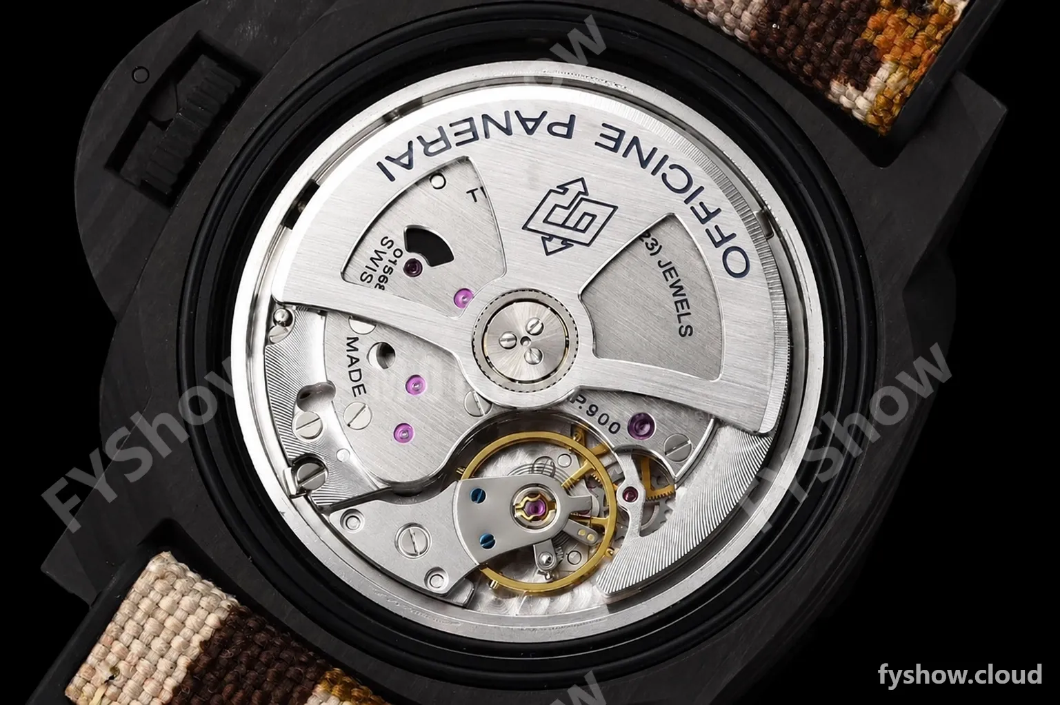 Panerai - PAM1513 Submersible QuarantaQuattro GMT Navy SEALs 44mm CAB/RU G-Black VSF P900 - Image 20