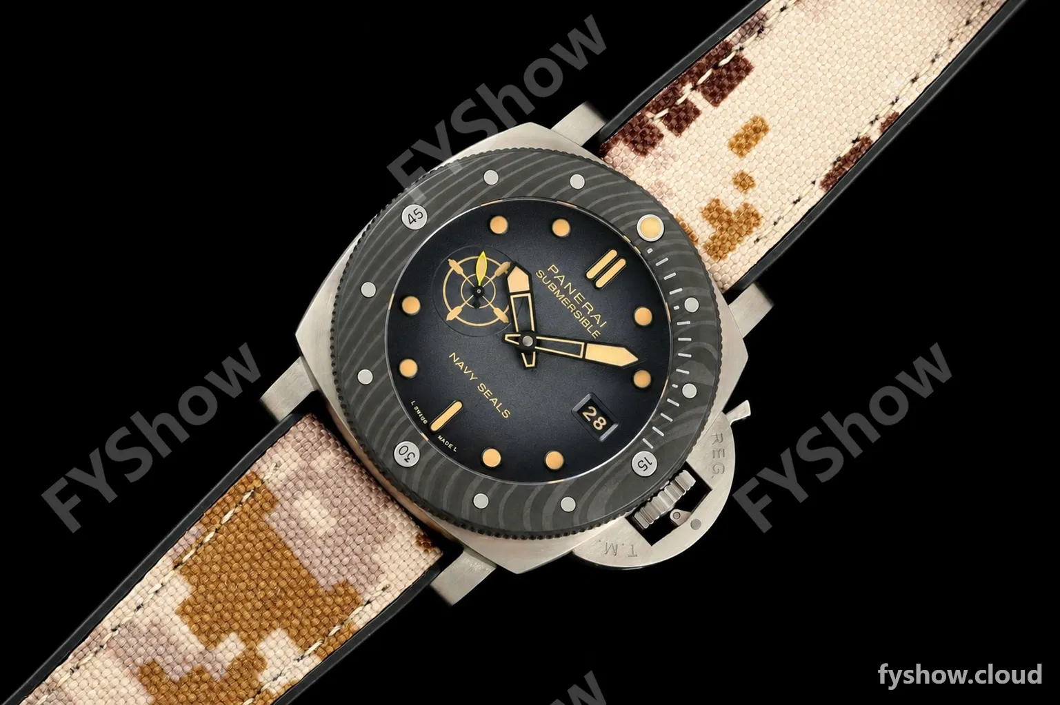 Panerai - PAM1669 Submersible Navy SEALs Titanio 47mm TI/CAR/RU G-Black VSF P900 - Image 19