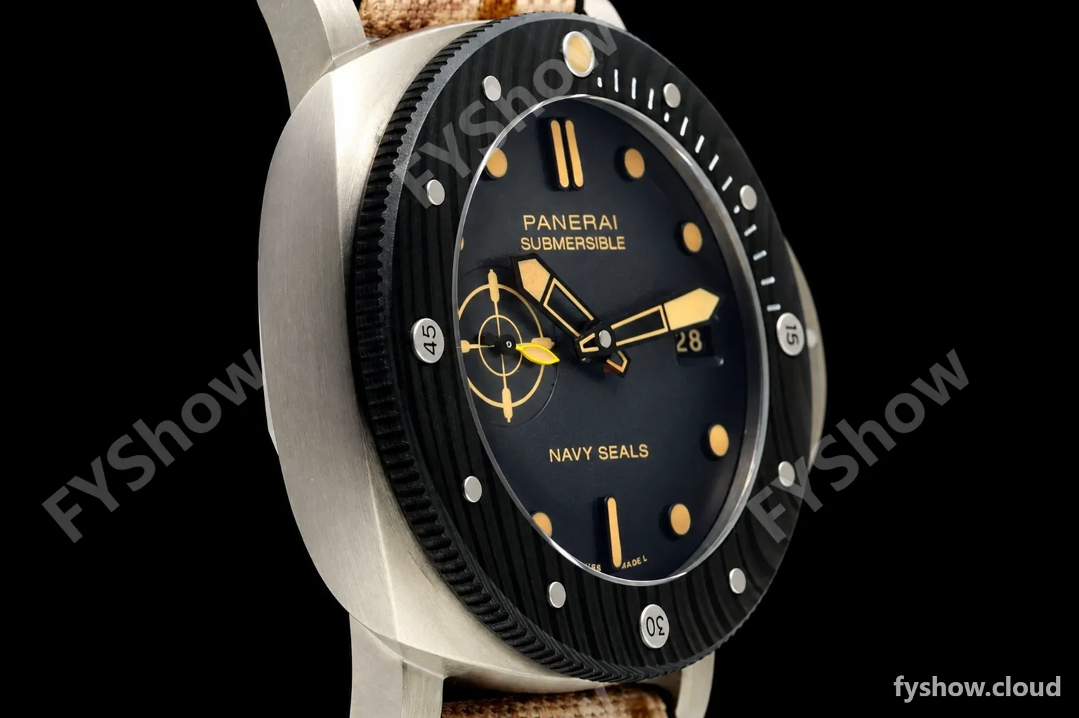 Panerai - PAM1669 Submersible Navy SEALs Titanio 47mm TI/CAR/RU G-Black VSF P900 - Image 2