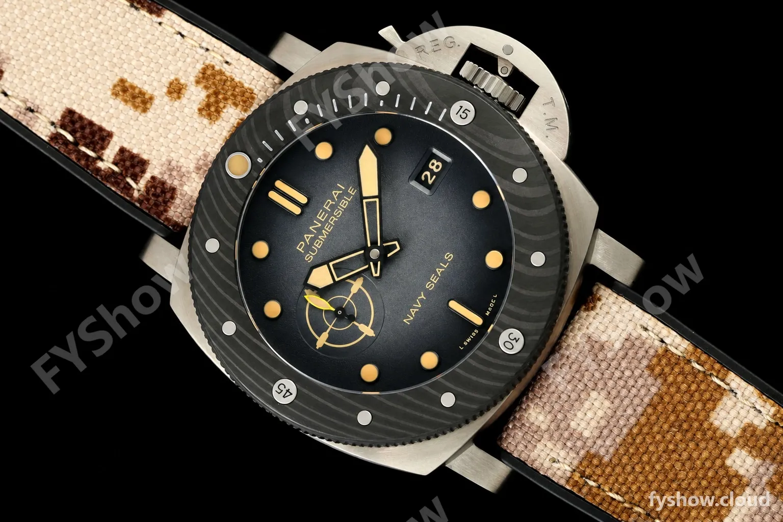 Panerai - PAM1669 Submersible Navy SEALs Titanio 47mm TI/CAR/RU G-Black VSF P900 - Image 20