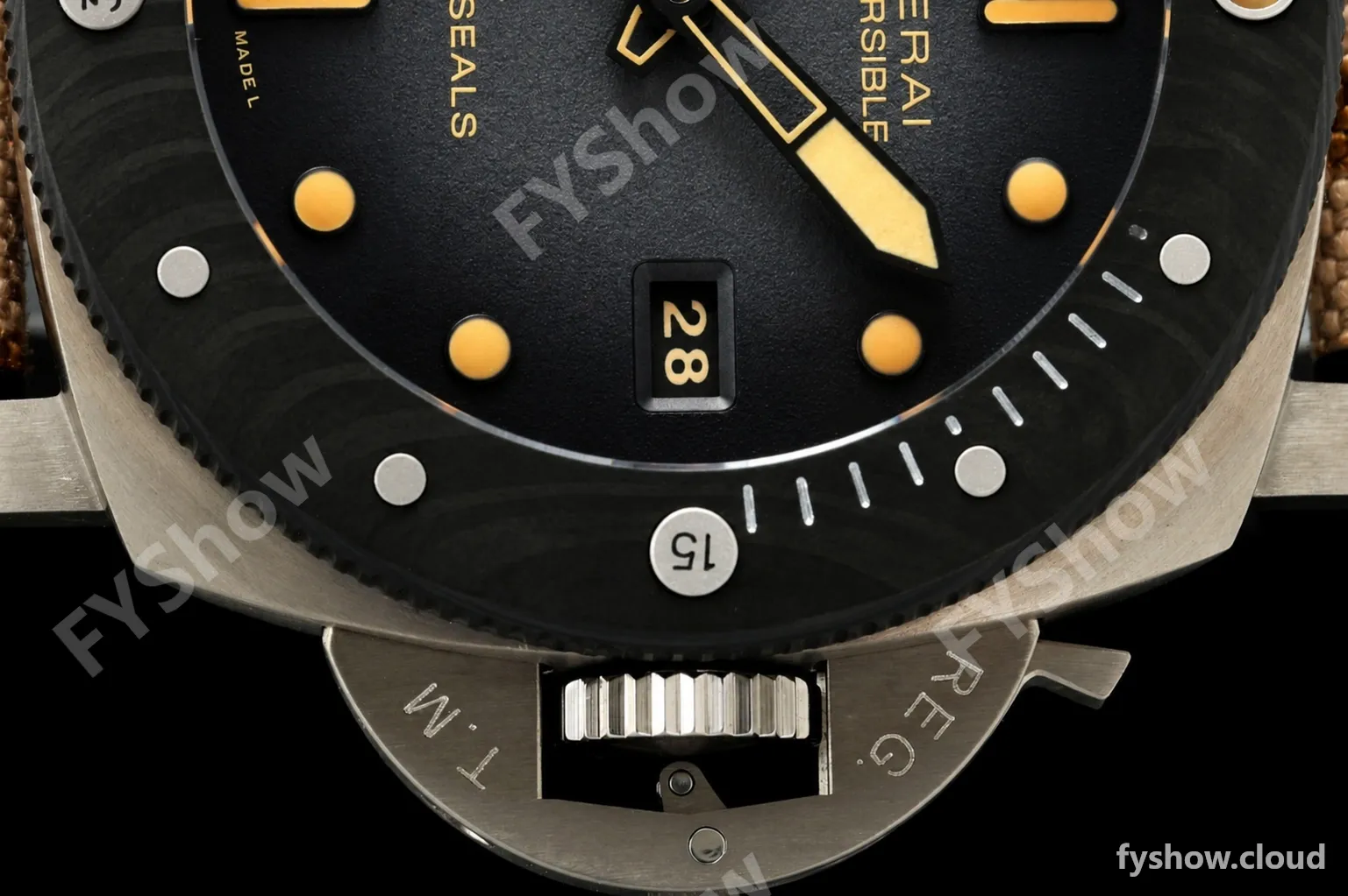 Panerai - PAM1669 Submersible Navy SEALs Titanio 47mm TI/CAR/RU G-Black VSF P900 - Image 3