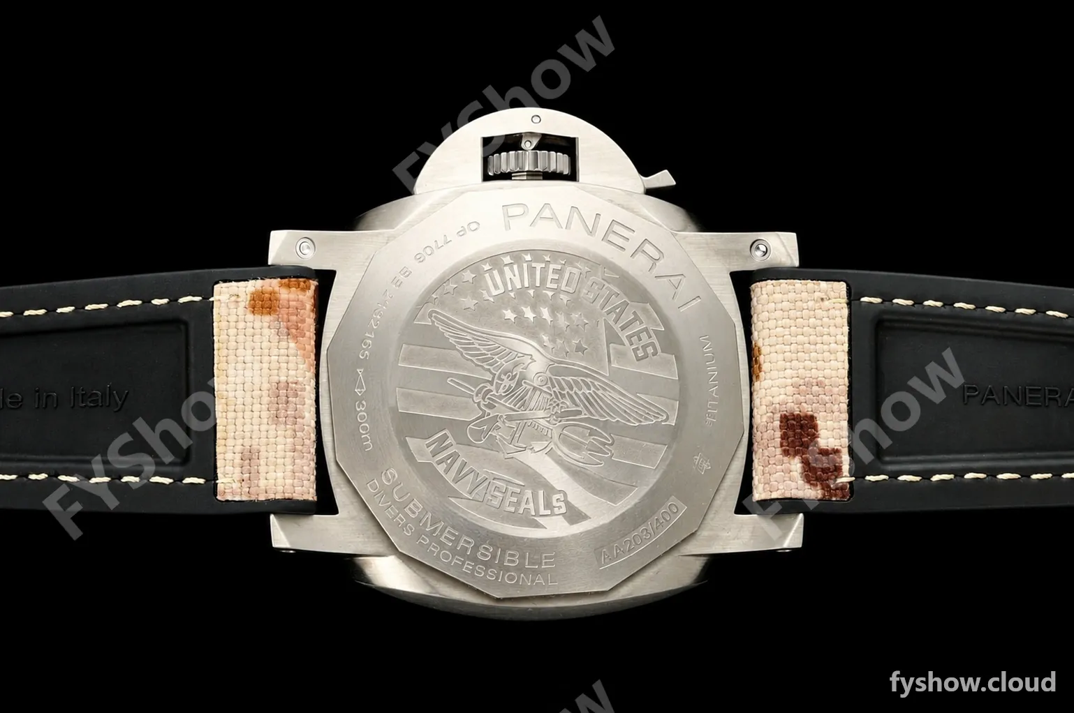 Panerai - PAM1669 Submersible Navy SEALs Titanio 47mm TI/CAR/RU G-Black VSF P900 - Image 7