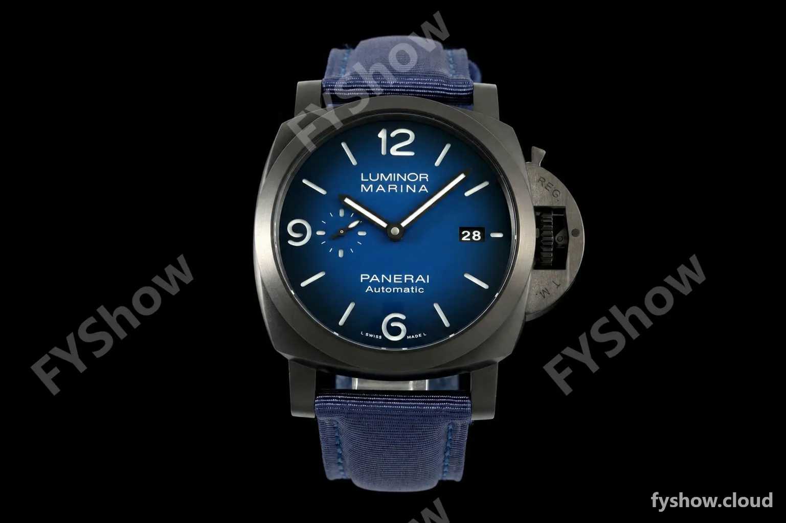 Panerai - PAM2319 Luminor Marina Milan Edition 44mm DLC/NY Blue VSF P9010