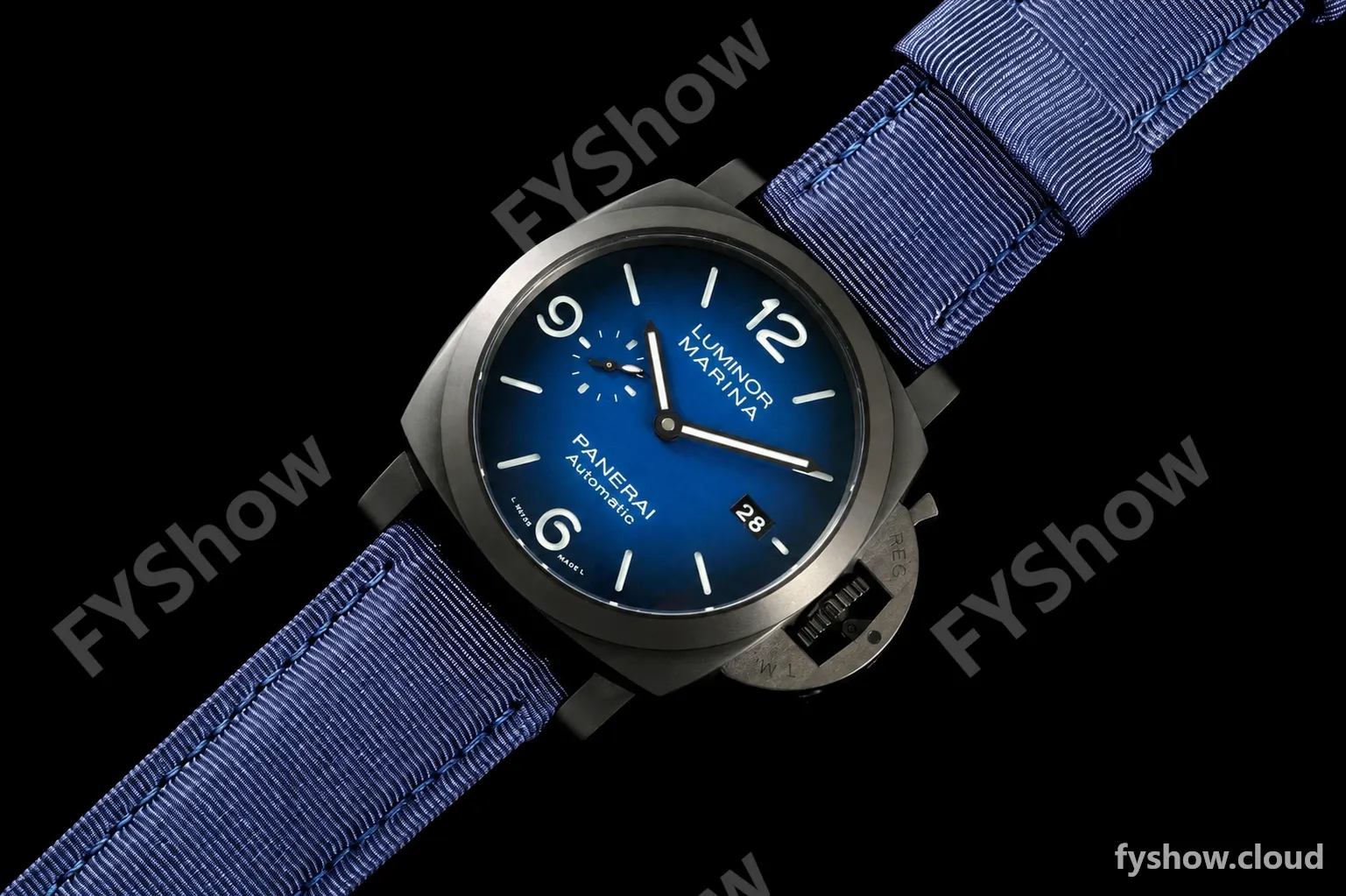 Panerai - PAM2319 Luminor Marina Milan Edition 44mm DLC/NY Blue VSF P9010 - Image 18