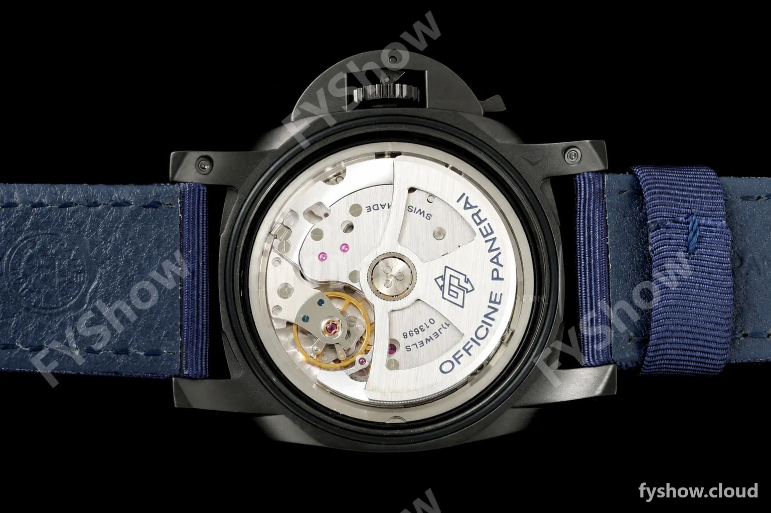 Panerai - PAM2319 Luminor Marina Milan Edition 44mm DLC/NY Blue VSF P9010 - Image 6
