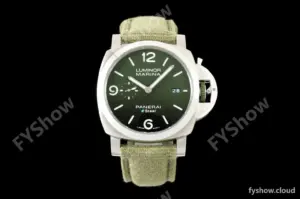 Panerai - PAM1356 Luminor Marina Automatic ESteel Verde Smeraldo 44mm SS/NY Green Dial VSF P9010