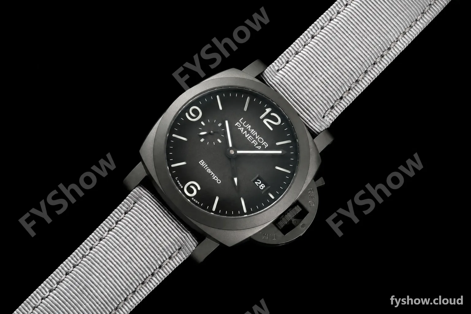 Panerai - PAM1467 Luminor Marina 1950 BiTempo Titanium DLC 44mm TI/NY Black Dial VSF P9010 - Image 22