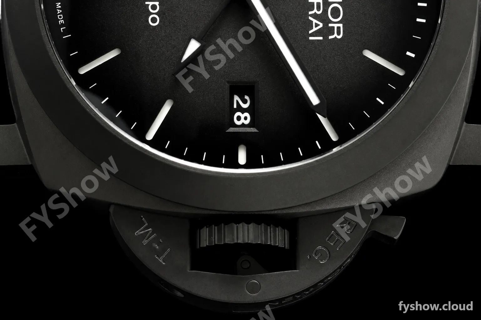 Panerai - PAM1467 Luminor Marina 1950 BiTempo Titanium DLC 44mm TI/NY Black Dial VSF P9010 - Image 3