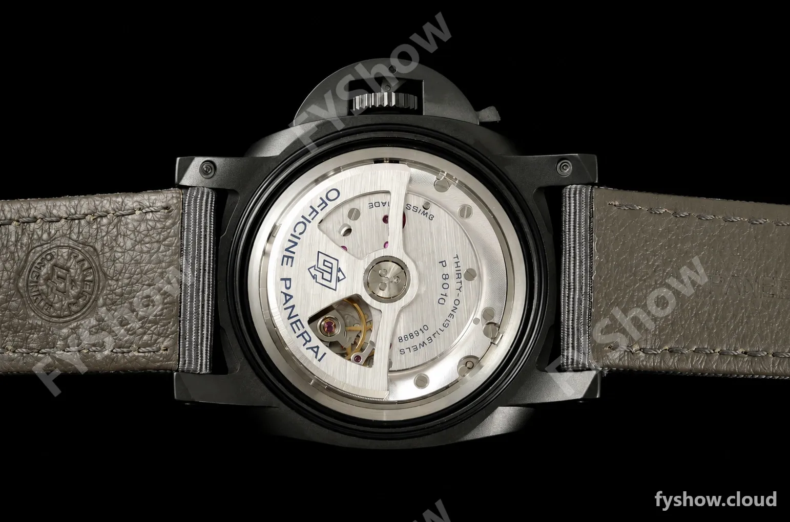 Panerai - PAM1467 Luminor Marina 1950 BiTempo Titanium DLC 44mm TI/NY Black Dial VSF P9010 - Image 7