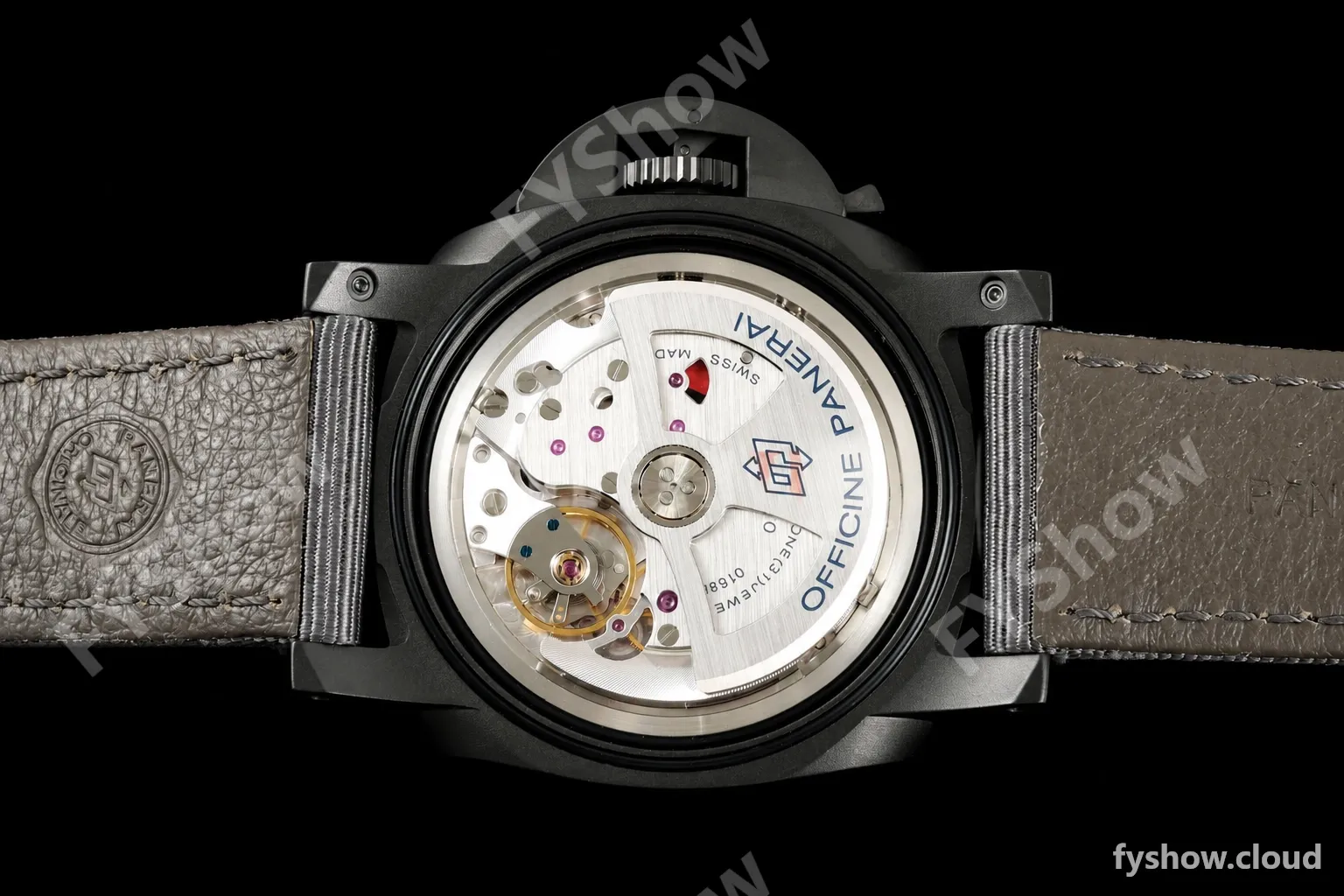 Panerai - PAM1467 Luminor Marina 1950 BiTempo Titanium DLC 44mm TI/NY Black Dial VSF P9010 - Image 8
