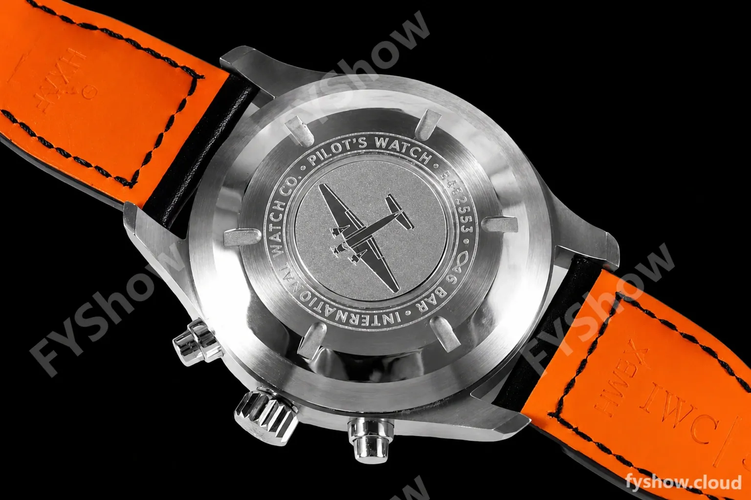 IWC - Pilots Chrono IW377709 SS/LE Blk/Num ZF V2 A7750 - Image 4