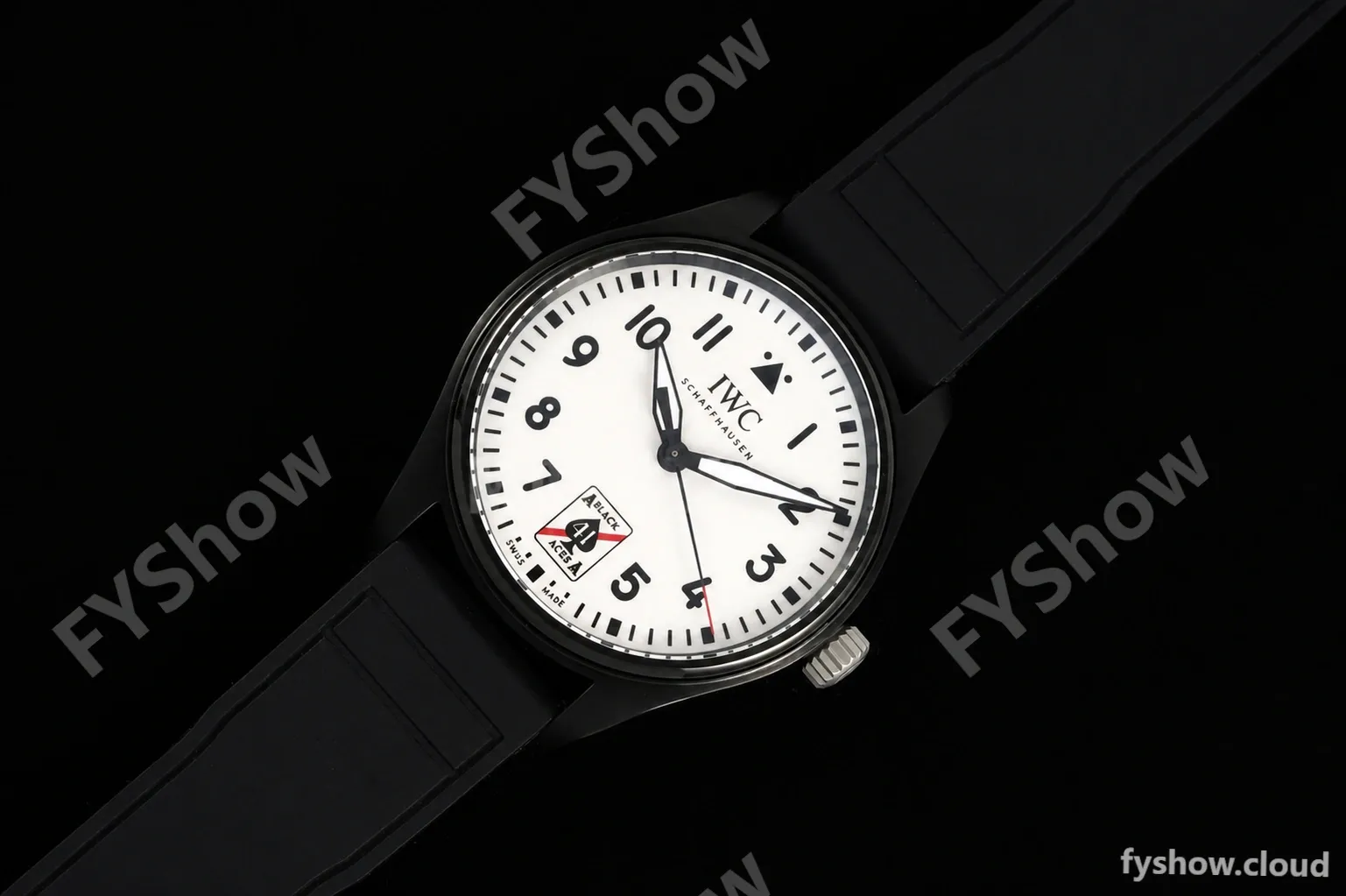 IWC - Pilots 41mm Automatic IW326905 Black Aces PVD/RU Full Lumed White Dial BLSF MY9015 - Image 20