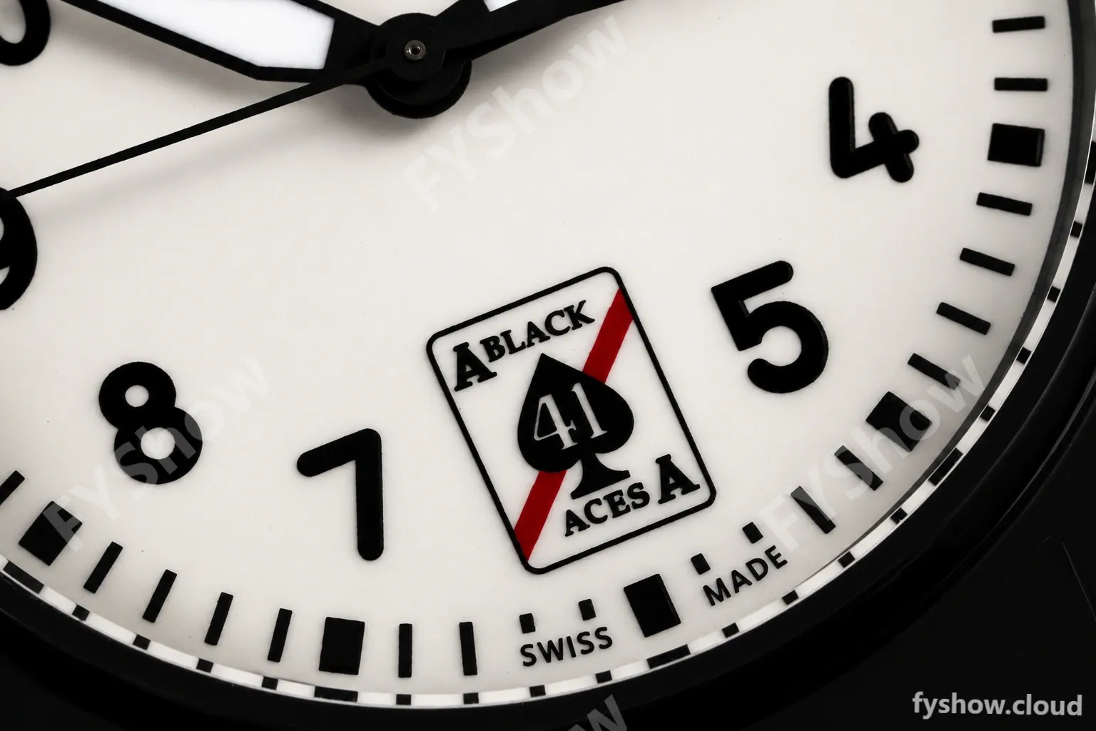 IWC - Pilots 41mm Automatic IW326905 Black Aces PVD/RU Full Lumed White Dial BLSF MY9015 - Image 3